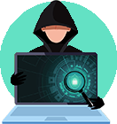 Hackers e organizações maliciosas