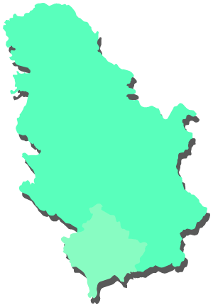 Location Serbia
